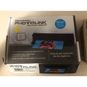 Pandigital Photolink One Touch Photo Scanner  W/ SD Card  Model PANSCN01